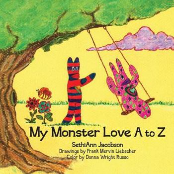 Paperback My Monster Love A to Z Book