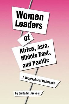 Paperback Women Leaders of Africa, Asia, Middle East, and Pacific Book
