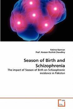 Paperback Season of Birth and Schizophrenia Book