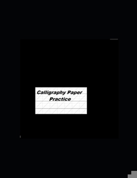 Paperback Calligraphy Paper Practice: Calligraphy Paper for Beginners Book