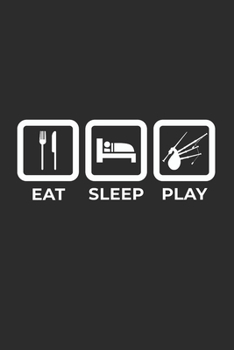 Dudelsack Notizbuch: Dudelsack Eat Sleep Play / 6x9 Zoll / 120 linierte Seiten