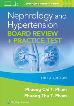 Paperback Nephrology and Hypertension Board Review: Print + eBook with Multimedia: + Practice Test Book