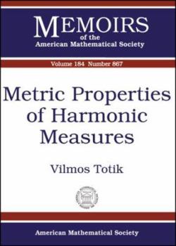 Paperback Metric Properties of Harmonic Measures Book