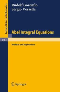 Paperback Abel Integral Equations Book