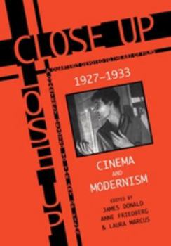 Paperback Close Up: Cinema and Modernism Book