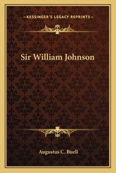 Paperback Sir William Johnson Book
