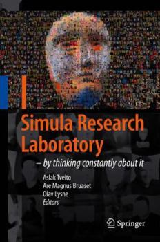 Hardcover Simula Research Laboratory: By Thinking Constantly about It Book