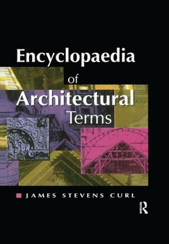 Paperback Encyclopaedia of Architectural Terms Book