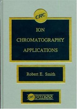 Hardcover Ion Chromatography Applications Book