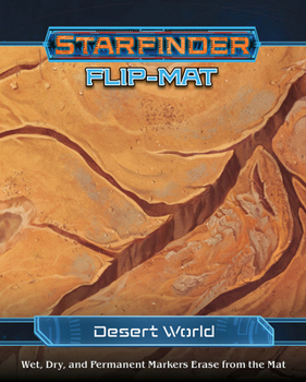 Game Starfinder Flip-Mat: Desert World Book