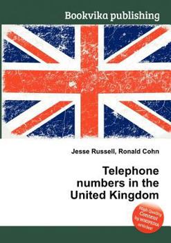 Paperback Telephone Numbers in the United Kingdom Book