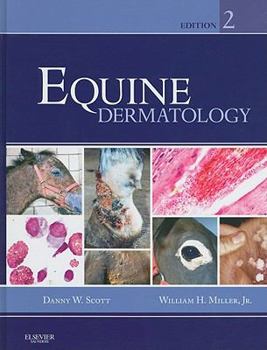 Hardcover Equine Dermatology Book