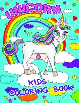 Paperback Unicorn Kids Coloring Book: Ages 4-8 Book