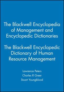 Paperback The Blackwell Encyclopedic Dictionary of Human Resource Management Book