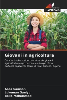 Paperback Giovani in agricoltura [Italian] Book