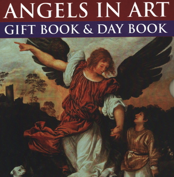 Hardcover Angels in Art: Gift Book and Day Book