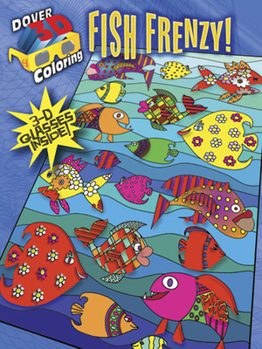 Paperback Fish Frenzy! [With 3-D Glasses] Book