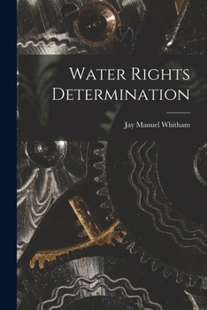 Paperback Water Rights Determination Book