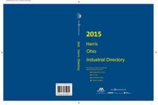 Paperback Harris Ohio Industrial Directory 2015 Book