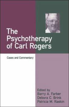 Hardcover The Psychotherapy of Carl Rogers: Cases and Commentary Book