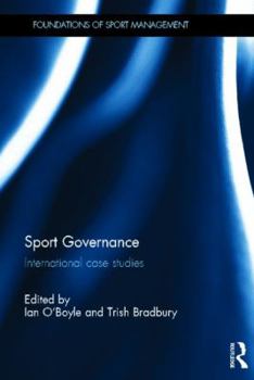Hardcover Sport Governance: International Case Studies Book