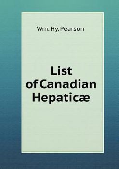 Paperback List of Canadian Hepatic? Book