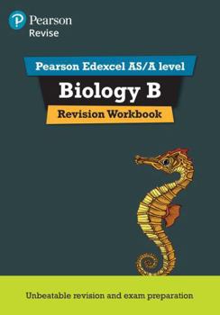 Paperback Pearson Revise Edexcel As/A Level Biology Revision Workbook - 2023 and 2024 Exams Book