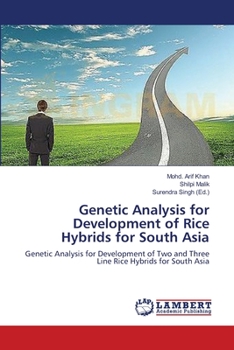 Paperback Genetic Analysis for Development of Rice Hybrids for South Asia Book