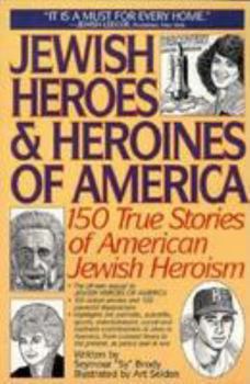 Paperback Jewish Heroes & Heroines of America Book