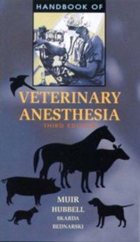 Paperback Handbook of Veterinary Anesthesia Book