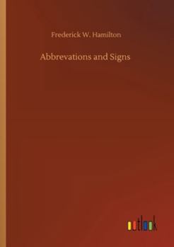 Paperback Abbrevations and Signs Book