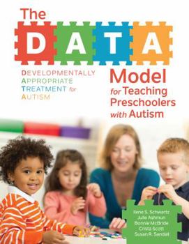 Paperback The Data Model for Teaching Preschoolers with Autism Book