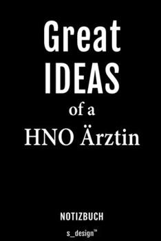 Notizbuch für HNO Ärzte / HNO Arzt / HNO Ärztin: Originelle Geschenk-Idee [120 Seiten liniertes blanko Papier] (German Edition)