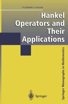 Hardcover Hankel Operators and Their Applications Book