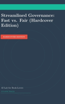 Hardcover Streamlined Governance: Fast vs. Fair (Hardcover Edition) Book