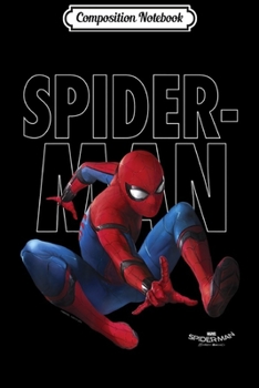 Composition Notebook: Kids Marvel Spider-Man Homecoming Outlined Jump Pose Kids  Journal/Notebook Blank Lined Ruled 6x9 100 Pages