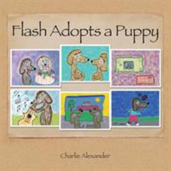 Paperback Flash Adopts a Puppy Book