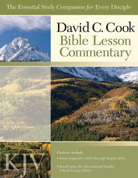 Paperback David C. Cook's KJV Bible Lesson Commentary: The Essential Study Companion for Every Disciple Book