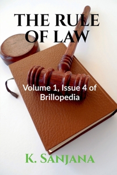 Paperback Rule of Law: Volume 1, Issue 4 of Brillopedia Book