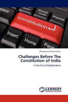 Paperback Challenges Before the Constitution of India Book