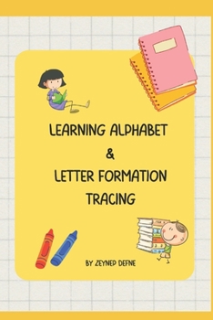 Paperback Learning Alphabet & Letter Formation Tracing Book
