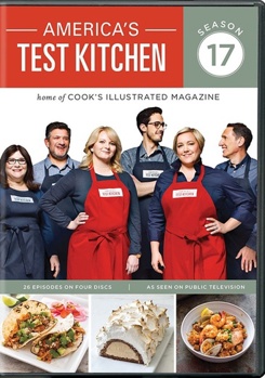 DVD America's Test Kitchen: Season 17 Book