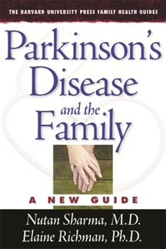 Paperback Parkinson's Disease and the Family: A New Guide Book