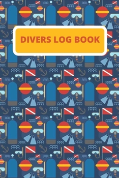 Paperback Divers Log Book: Scuba Diving Log Book