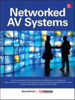 Hardcover Networked Audiovisual Systems Book