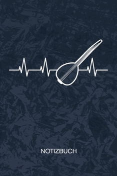 NOTIZBUCH: A5 Kariert - Türkischer Gitarrist Heft - Instrumente Notizheft 120 Seiten KARO - Saz Notizblock Baglama Motiv - Instrumentalist Geschenk (German Edition)