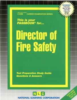Paperback Director of Fire Safety: Test Preparation Study Guide, Questions & Answers Book