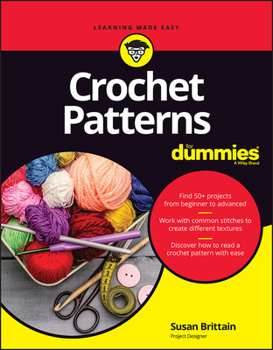 Paperback Crochet Patterns for Dummies Book