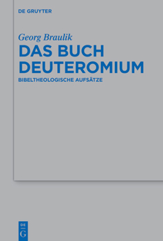 Hardcover Das Buch Deuteromium: Bibeltheologische Aufsätze [German] Book