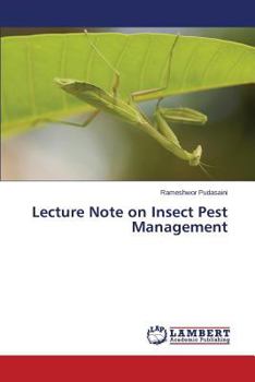 Paperback Lecture Note on Insect Pest Management Book